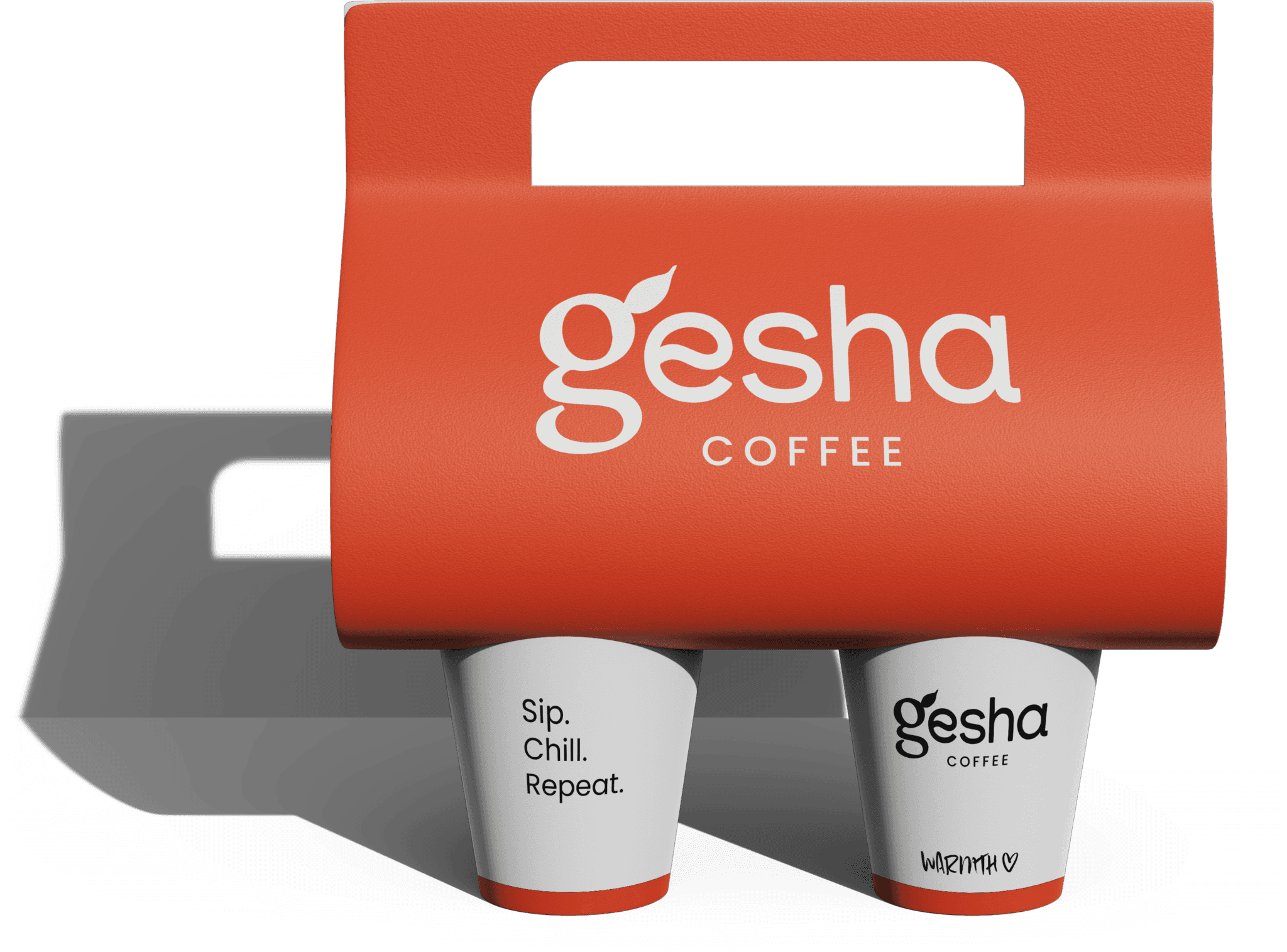 Dual Takeaway Coffee Cup Holder